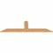 Ekena Millwork Portland Smooth Timber Gable Bracket, Western Red Cedar, 72"W x 21"H x 1 1/2"D x 5 1/2"F, 7/12 Pitch GBW072X21X0206POR00SWR - alternate 4